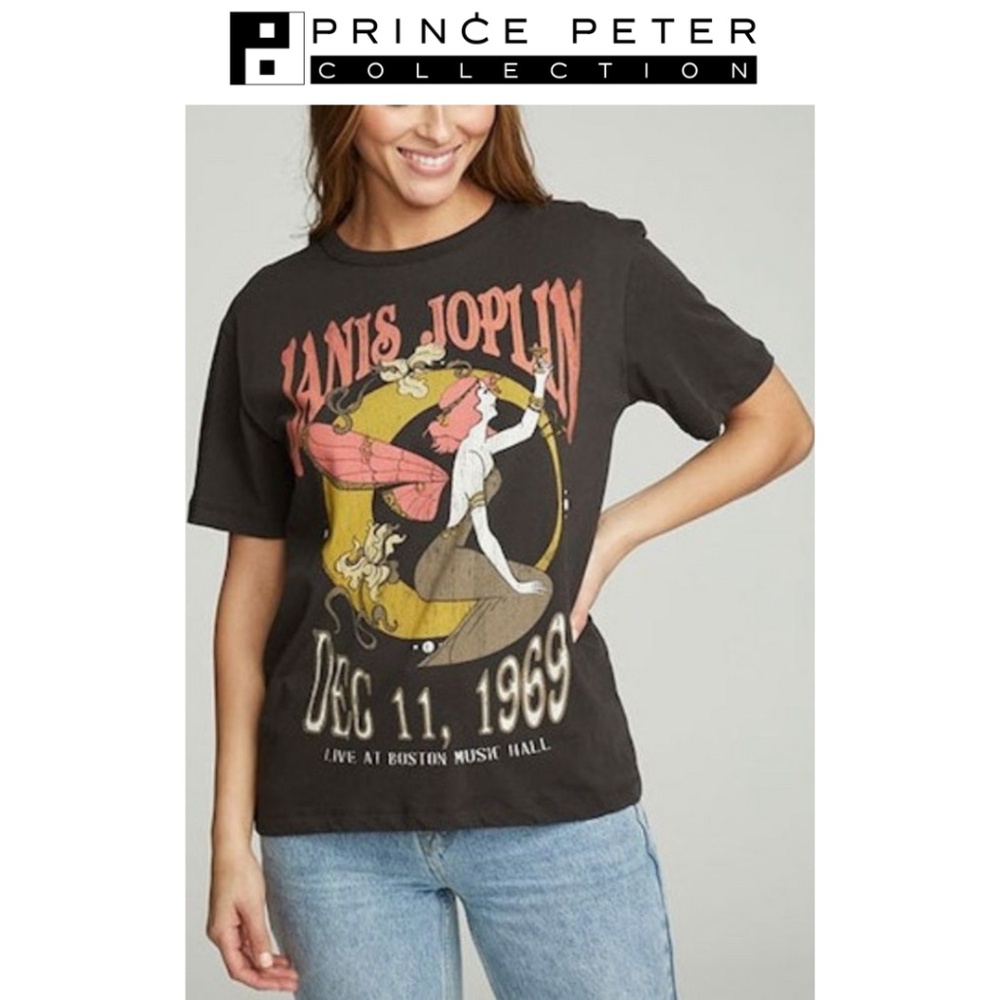 Prince Peter x Janis Joplin Boston Music Hall Tee
